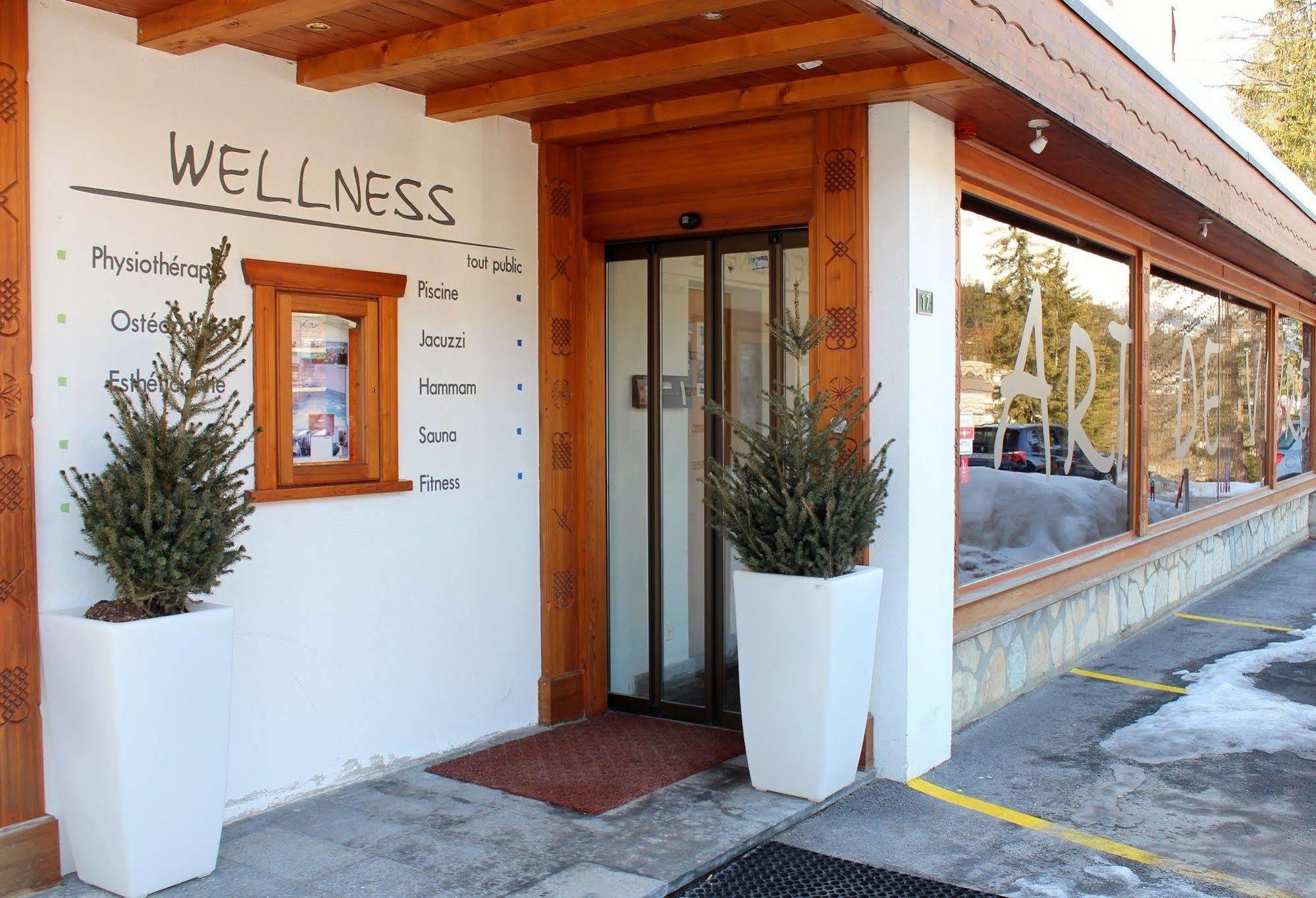 Boutique Hotel Art De Vivre & Spa Crans-Montana Exterior photo